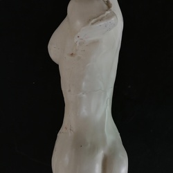 white bended torso 03
